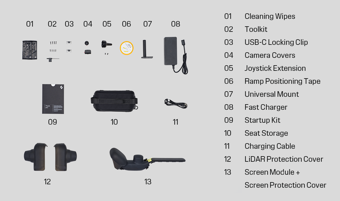 Accessories — Strutt ev¹c -Smart Everyday Vehicle (Pre-order)