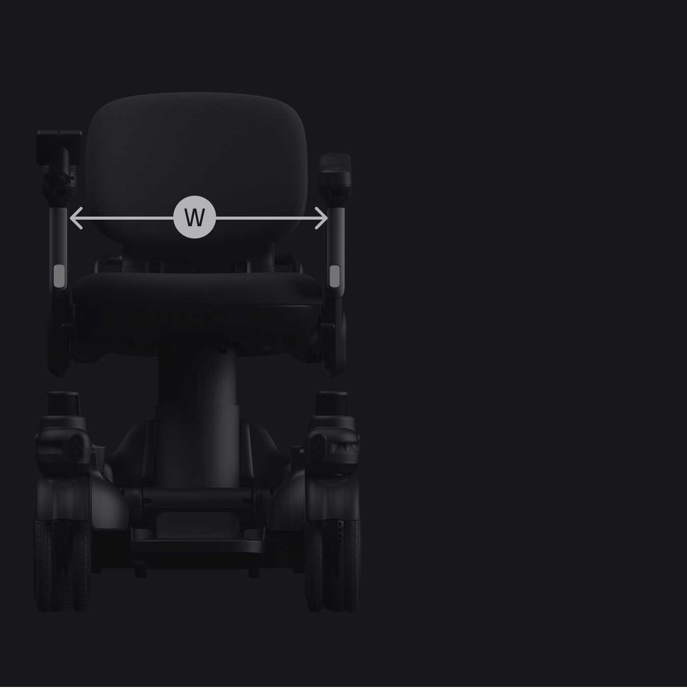 Seat width diagram