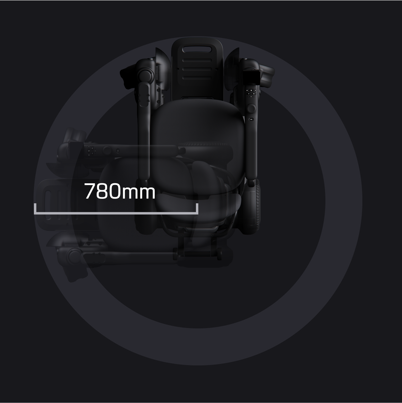 Turning radius diagram